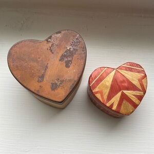 Set of two ❤️ boxes